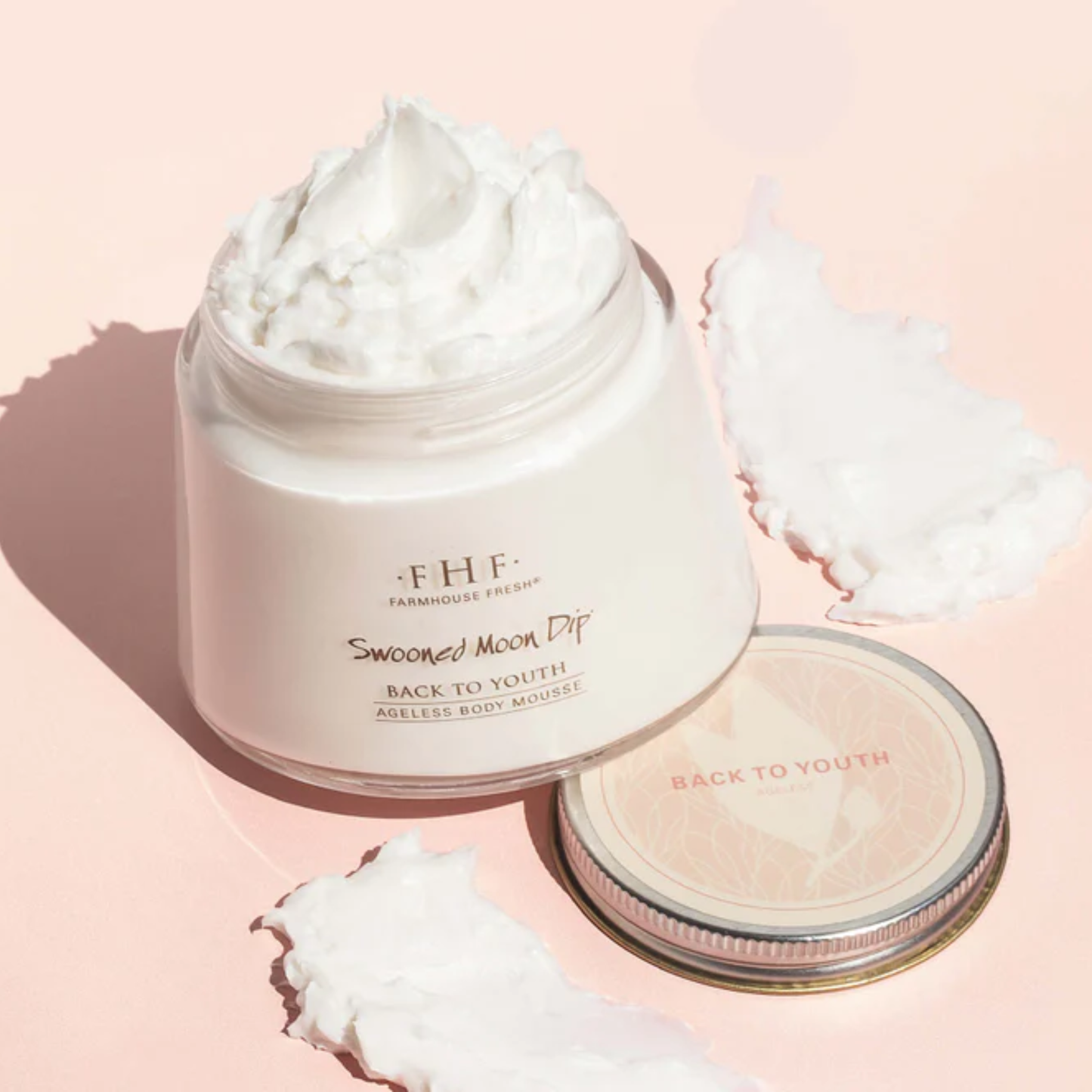 Farmhouse Fresh Swooned Moon Dip Back to Youth Ageless Body Mousse