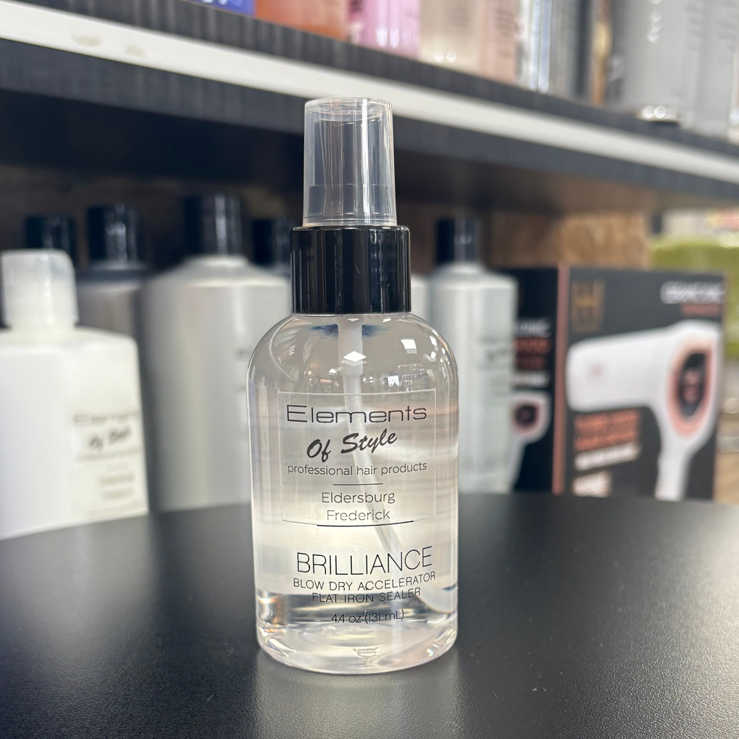 Elements of Style Brilliance Flat Iron Sealer