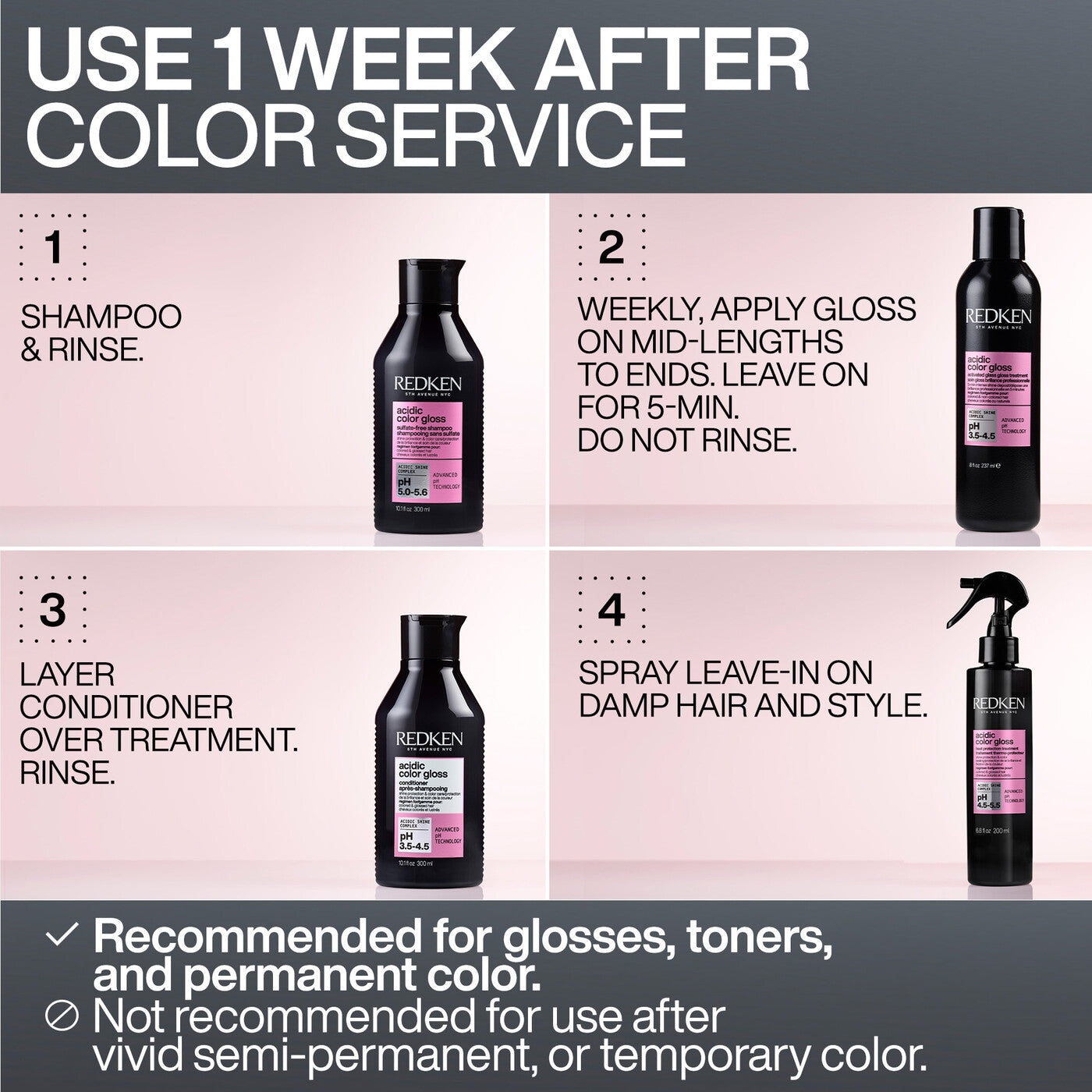 Redken Acidic Color Gloss Shampoo
