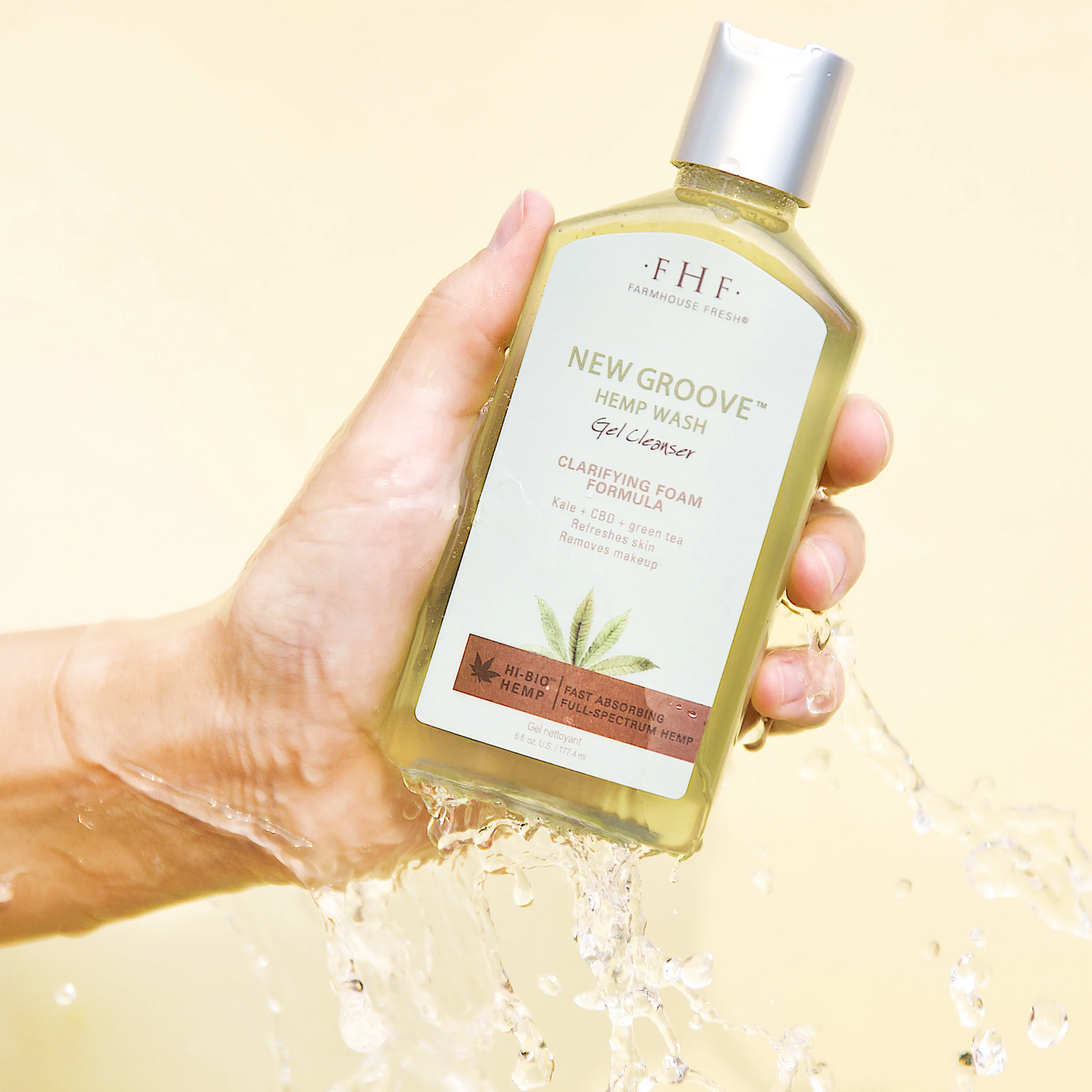 Farmhouse Fresh New Groove CBD Gel Cleanser