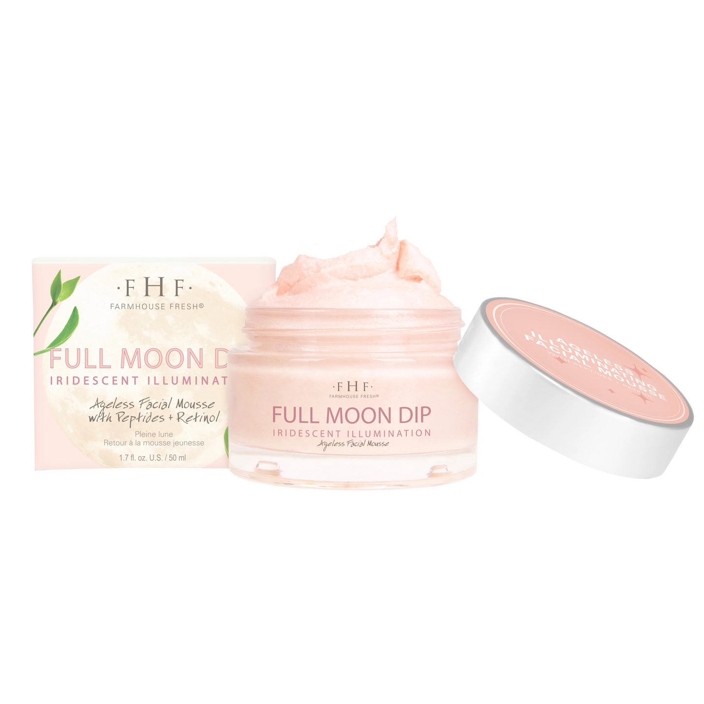Farmhouse Fresh Full Moon Dip Iridescent Facial Mousse