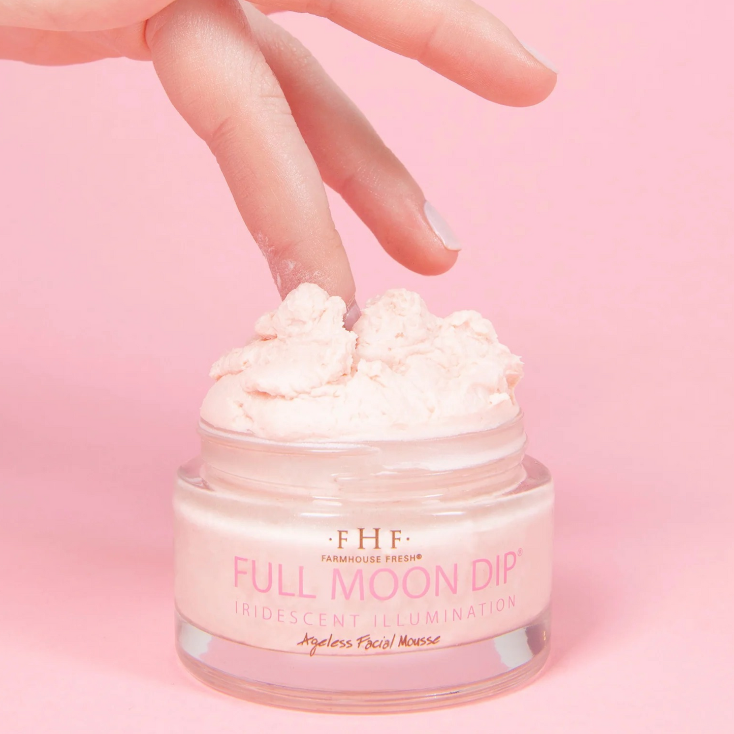 Farmhouse Fresh Full Moon Dip Iridescent Facial Mousse