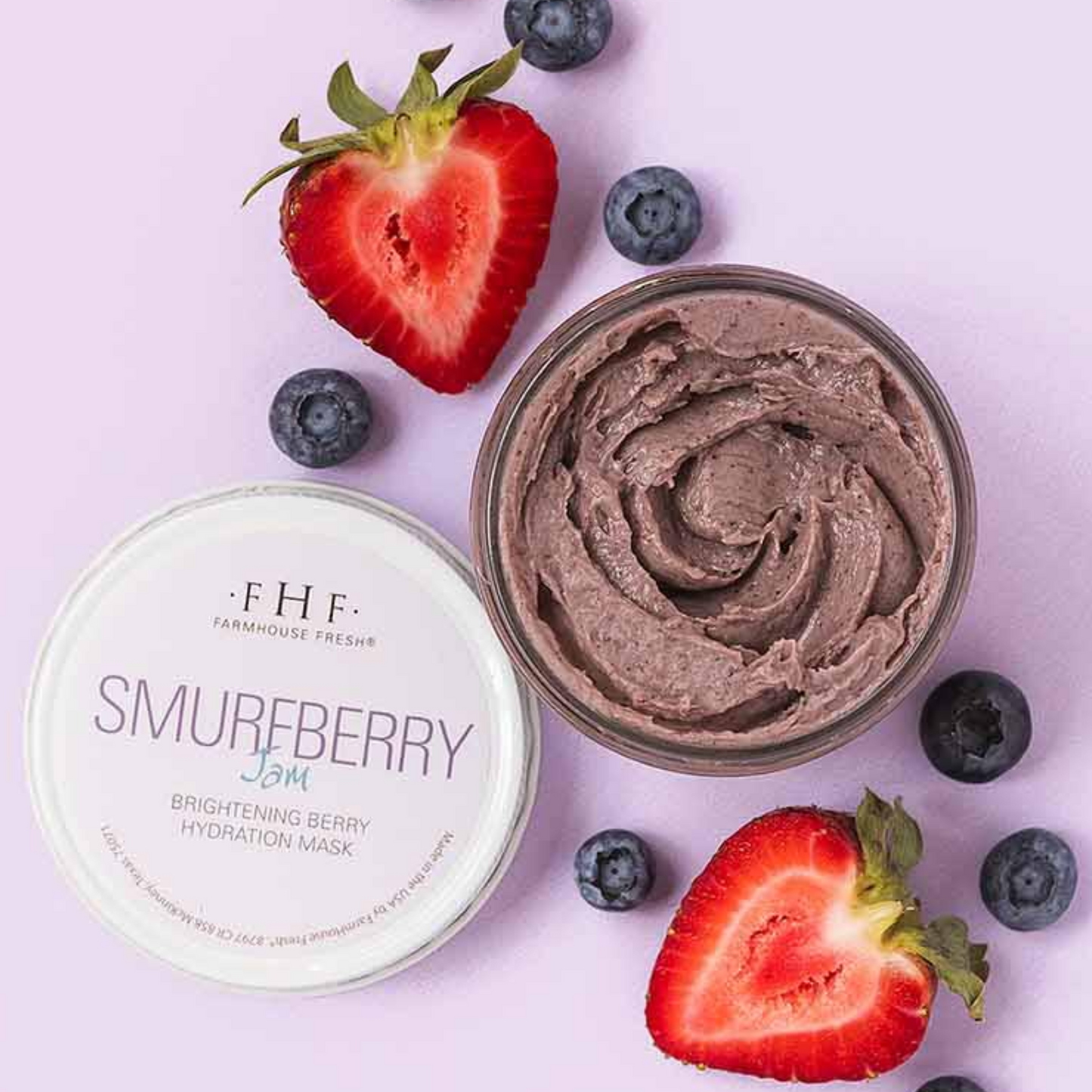 FHF Smurfberry Jam Mask