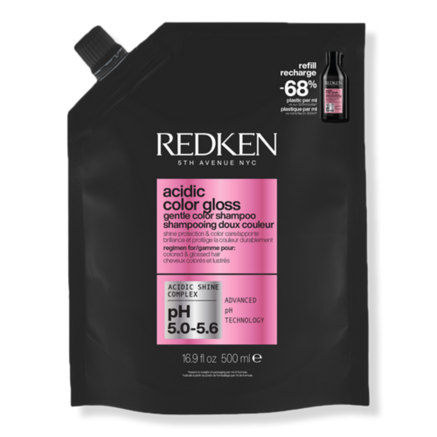 Redken Acidic Color Gloss Shampoo 16.9 Refill Size