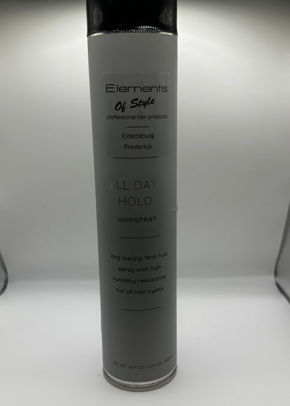 Elements of Style All Day Hold Hairspray