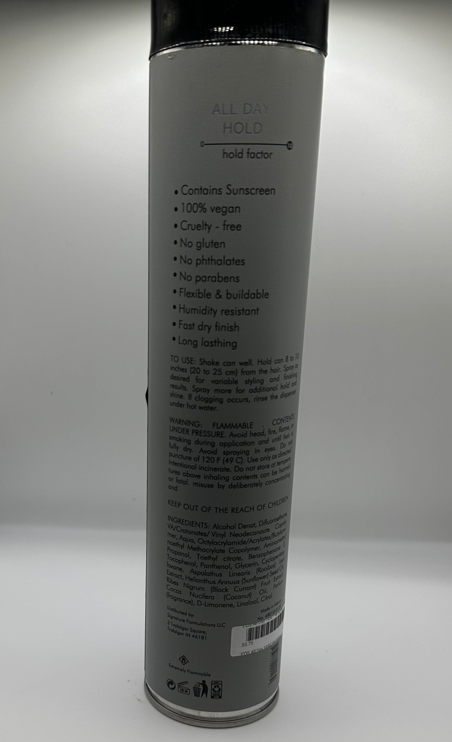 Elements of Style All Day Hold Hairspray