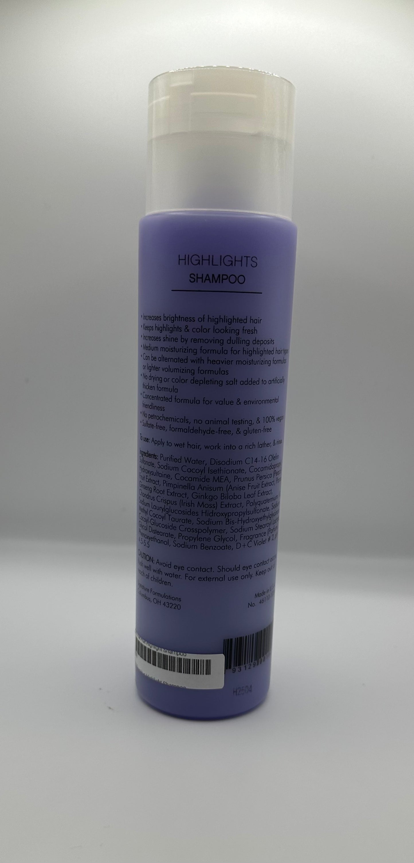 Elements of Style True Hue Highlight Shampoo