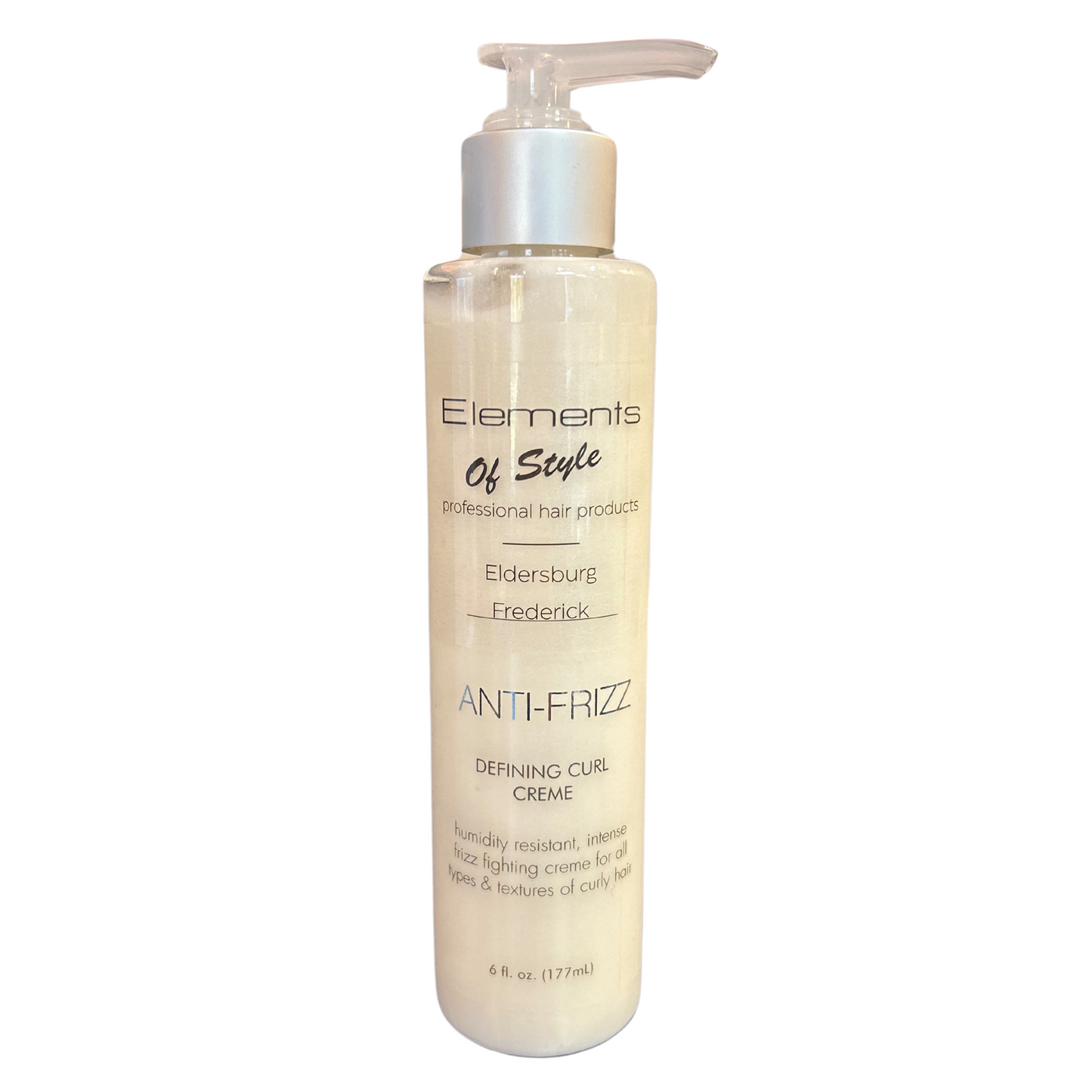 Elements of Style Anti-Frizz Curl Defining Cream