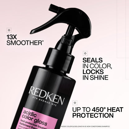 Redken Acidic Color Gloss Heat Protection Leave In Spray